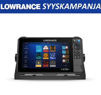 Lowrance HDS-9 PRO kaikuluotain/karttaplotteri