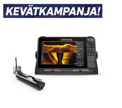 Lowrance HDS-9 PRO kaikuluotain/karttaplotteri ActiveImaging HD 3-in-1 anturilla