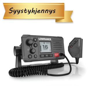 Lowrance LINK-6S VHF-radiopuhelin sisäisellä GPS:llä
