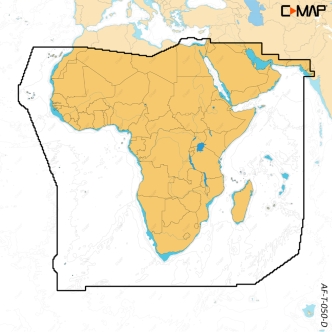 C-MAP Discover X Africa, Arabic Sea (M-AF-T-050-D-MS)