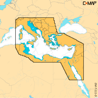 C-MAP Discover X East Mediterranean (M-EM-T-111-D-MS)