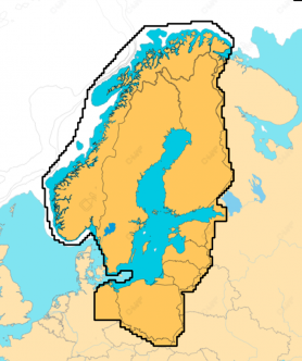 C-MAP Discover X Baltic Sea (M-EN-T-055-D-MS)