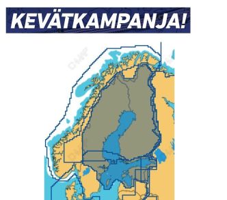 C-MAP Discover X Finland Lakes (M-EN-T-326-D-MS)