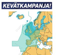 C-MAP DISCOVER Central and West Europe Continental (M-EW-Y060-MS)