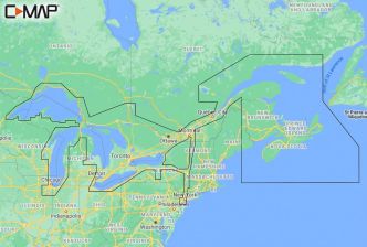 C-MAP REVEAL Great Lakes to Nova Scotia (M-NA-Y201-MS)