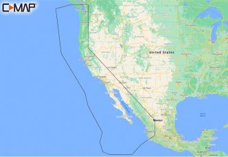 C-MAP REVEAL US West Coast and Baja California (M-NA-Y206-MS)