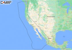 C-MAP REVEAL US West Coast and Baja California (M-NA-Y206-MS)