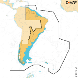 C-MAP Reveal X Gulf of Paria to Cape Horn (M-SA-T-501-R-MS)