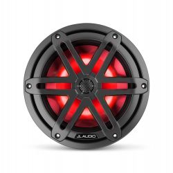 JL Audio 7.7" M3-770x kaiutinpari aseharmaalla Sport-ritilällä ja RGB LED-valolla