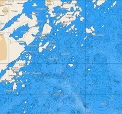 C-MAP MAX (EN-M352) Bathymetrinen pohjakartta Itämeri (SD-Card)