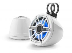 JL Audio 6.5" koteloitu M6-650VeX™ valkoinen kaiutinpari LED-valaistuksella