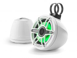JL Audio 6.5" koteloitu M6-650VeX™ valkoinen kaiutinpari LED-valaistuksella