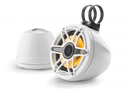 JL Audio 6.5" koteloitu M6-650VeX™ valkoinen kaiutinpari LED-valaistuksella
