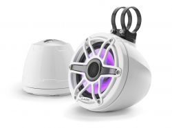 JL Audio 6.5" koteloitu M6-650VeX™ valkoinen kaiutinpari LED-valaistuksella