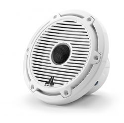 JL Audio 6.5" M6-650x kaiutinpari valkoisella Classic-ritilällä ja rungolla