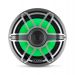JL Audio 8.8" M6-880x kaiutinpari titaaninvärisellä Sport-ritilällä ja aseharmaalla rungolla sekä LED-valaistuksella