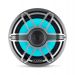 JL Audio 8.8" M6-880x kaiutinpari titaaninvärisellä Sport-ritilällä ja aseharmaalla rungolla sekä LED-valaistuksella