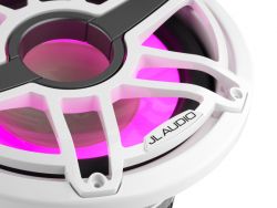 JL Audio 12" M7-12IB Subwoofer valkoisella Sport-ritilällä sekä LED-valaistuksella