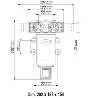 Marco VP45-S öljynvaihtopumppu 24V