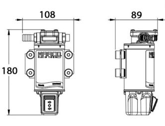 Marco OCK1-R Öljynvaihtopumppu 24V