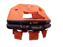 Seago SeaMaster Plus 14 hengen ISO 9650-1 TYPE 1 pelastuslautta kotelomalli