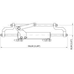 MaviMare MC150BR-01 perämoottorin sylinteri