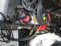 MaviMare GF150ET sisäperämoottorin hydrauliohjaus