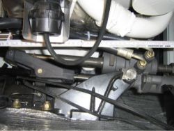 MaviMare GF150ET sisäperämoottorin hydrauliohjaus