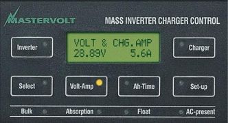 Mastervolt MasterLink MICC näyttöpaneeli/akkumonitori