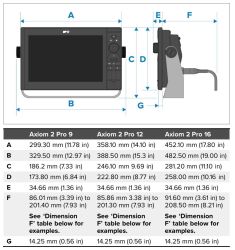 Raymarine AXIOM 2 PRO 16 S HybridTouch monitoiminäyttö