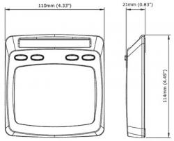 Raymarine Micronet tuulinäyttö T112