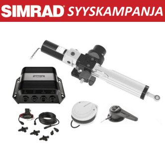 Simrad/B&G NAC-2 Core Pack autopilotti paketti lineaarisella työyksiköllä 350 kg