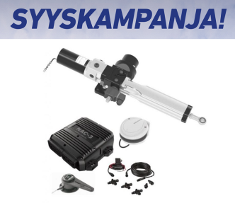 Simrad/B&G NAC-3 Core Pack autopilotti paketti lineaarisella työyksiköllä 350 kg