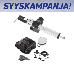 Simrad/B&G NAC-3 Core Pack autopilotti paketti lineaarisella työyksiköllä 350 kg