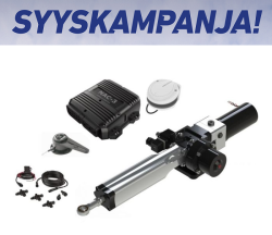 Simrad/B&G NAC-3 Core Pack autopilotti paketti lineaarisella työyksiköllä 700 kg 9 sekuntia