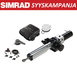 Simrad/B&G NAC-3 Core Pack autopilotti paketti lineaarisella työyksiköllä 700 kg 9 sekuntia