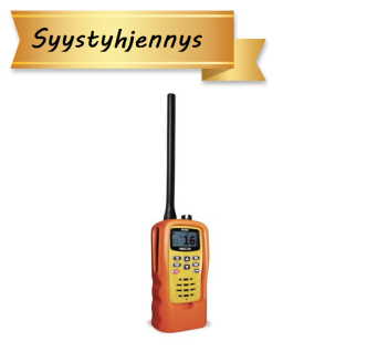 Navicom RT440 käsi-VHF FM-radiolla + RY455 kellukekuori