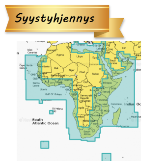 Navionics+ AF630L Africa & Middle East Micro-SD/SD-kortilla