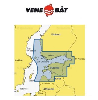 Navionics+ EU050R Gulf of Finland & Riga Micro-SD/SD-kortilla