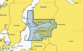 Navionics+ EU050R Gulf of Finland & Riga Micro-SD/SD-kortilla