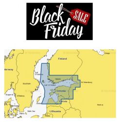 Navionics+ EU050R Gulf of Finland & Riga Micro-SD/SD-kortilla
