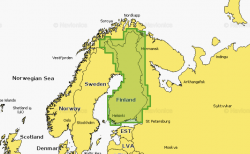 Navionics+ EU055R Suomen järvet Micro-SD/SD-kortilla