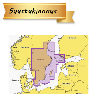 Navionics+ EU079R Sweden Souteast Micro-SD/SD-kortilla