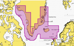 Navionics+ EU620R Greenland & Iceland Micro-SD/SD-kortilla