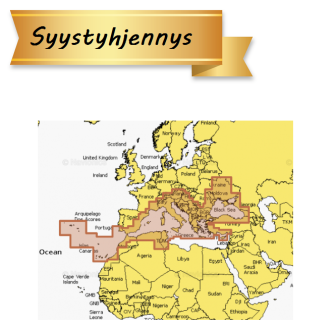 Navionics+ EU643L Mediterranean & Black Sea Micro-SD/SD-kortilla
