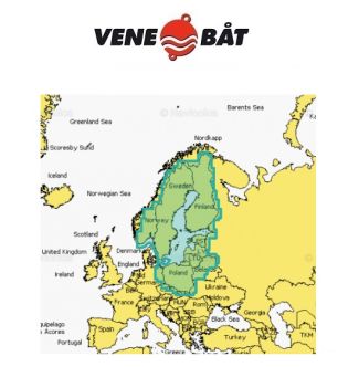 Navionics+ EU644L Baltic Sea Micro-SD/SD-kortilla