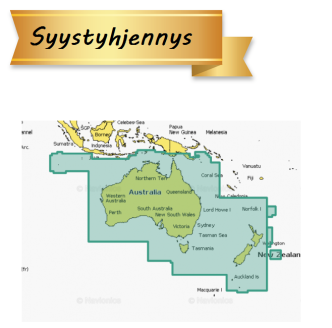 Navionics+ PC012L Australia & New Zealand Micro-SD/SD-kortilla
