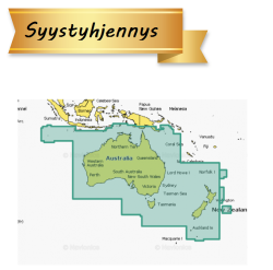 Navionics+ PC012L Australia & New Zealand Micro-SD/SD-kortilla