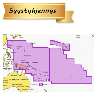 Navionics+ PC014L Pacific Islands Micro-SD/SD-kortilla