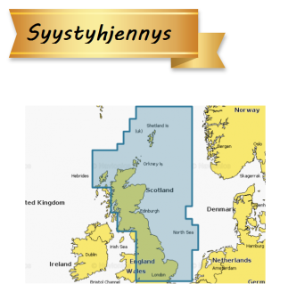 Navionics Platinum+ NPEU003R Great Britain, Northeast Coast Micro-SD/SD-kortilla